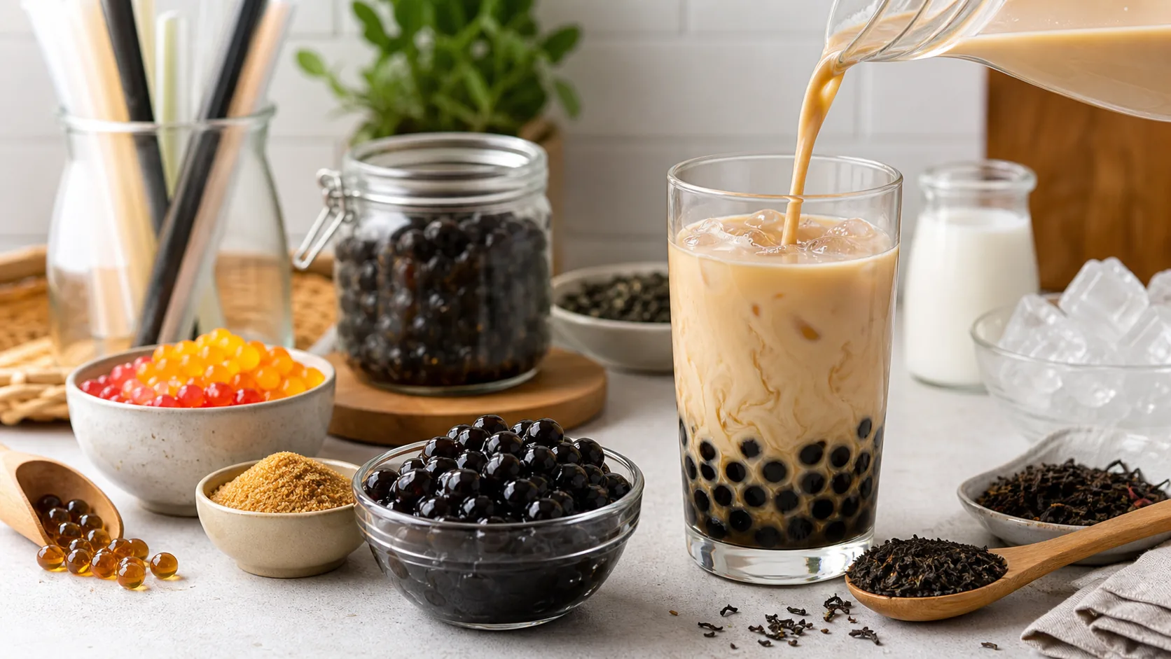 Where to Buy Boba Ingredients ingredients and setup