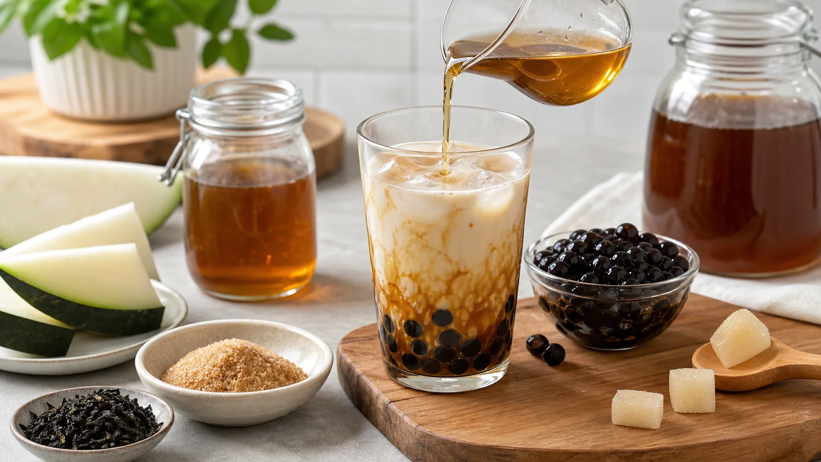 Wintermelon Syrup ingredients and process